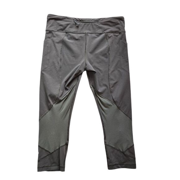 Lululemon Pace Rival Crop 22" - Dark Olive - Picture 7 of 11